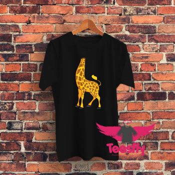 Giraffe Halloween Graphic T Shirt
