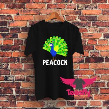 Peacock Graphic T Shirt