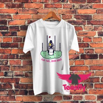 Play Twos Drink Booze Graphic T Shirt