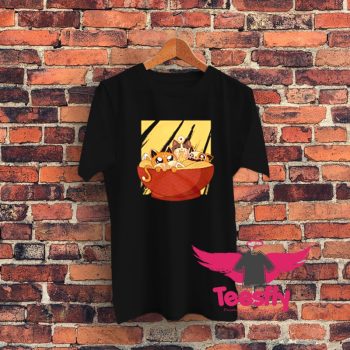 Ramen Cat Graphic T Shirt