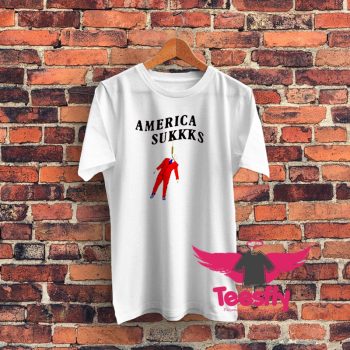 Rare America Sukkks Unisex Graphic T Shirt