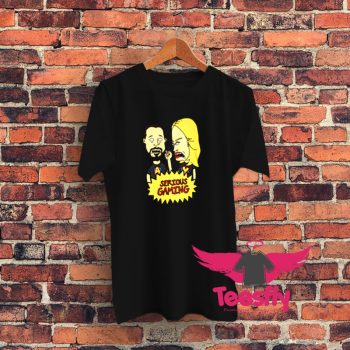 Serious Gaming Butthead Graphic T Shirt