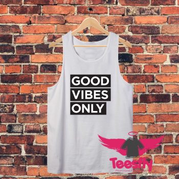 good vibes only decal Unisex Tank Top