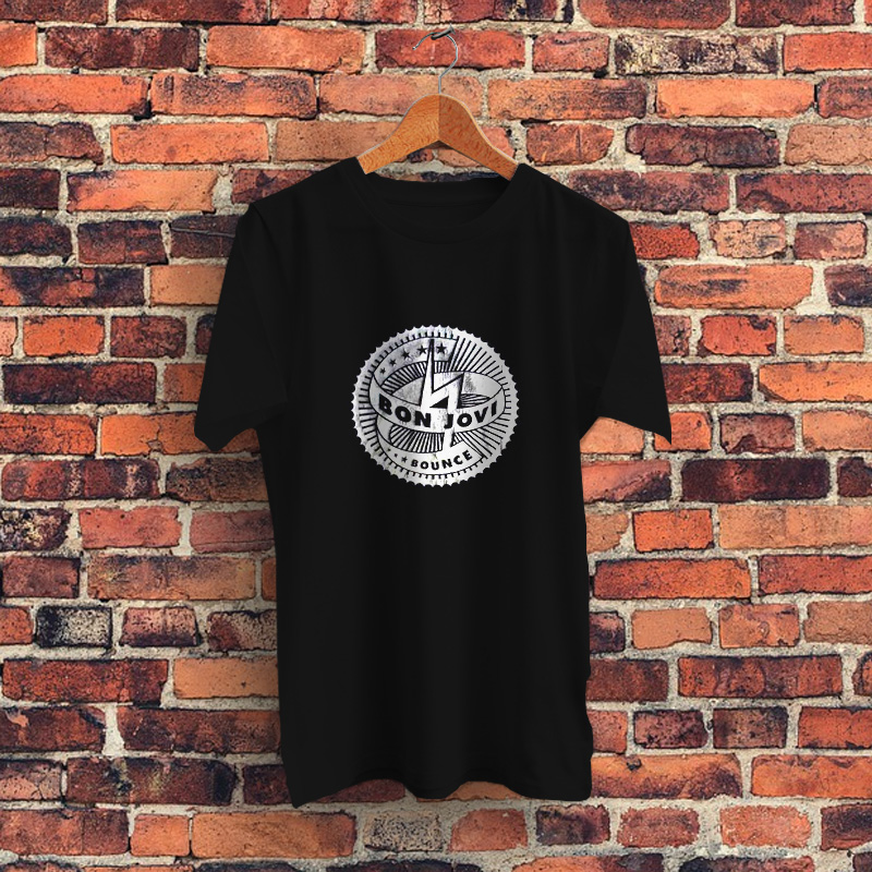 Sell Bounce Bon Jovi Band Graphic T-Shirt - Teesfly.com