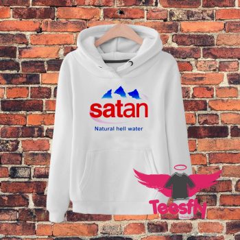 Satan Natural Hell Water Logo Hoodie